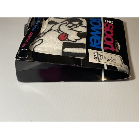 Disney Goofy Golf sport towel NIP Vintage Fore! 16x26 - Picture 6 of 6